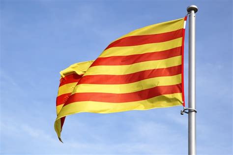 Premium Photo Catalan Flag