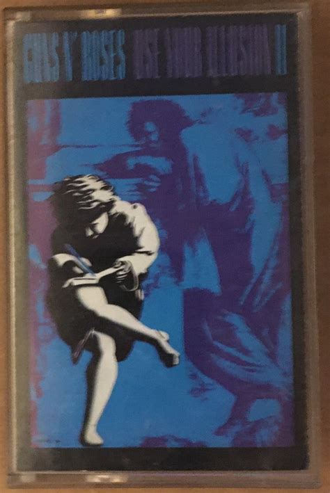 Guns N Roses Use Your Illusion Ii 1991 Paper Label Cassette