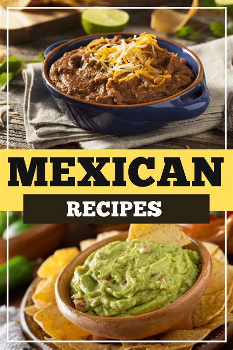 24 Easy Mexican Recipes Dinner Ideas Insanely Good
