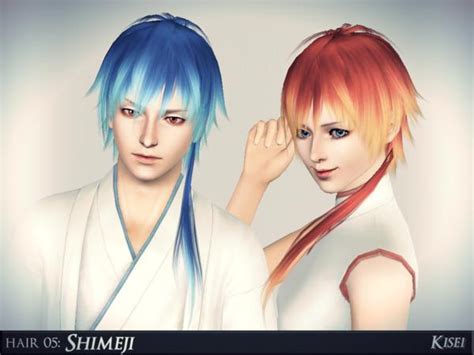 Shimeji Spikey Anime Hairstyle By Athem2310 The Sims 3 Catalog