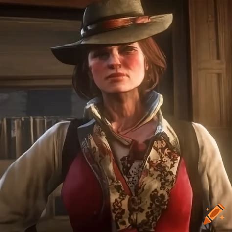 Character Karen Jones From Red Dead Redemption 2 On Craiyon