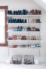 Shelves For Shoes On Wall