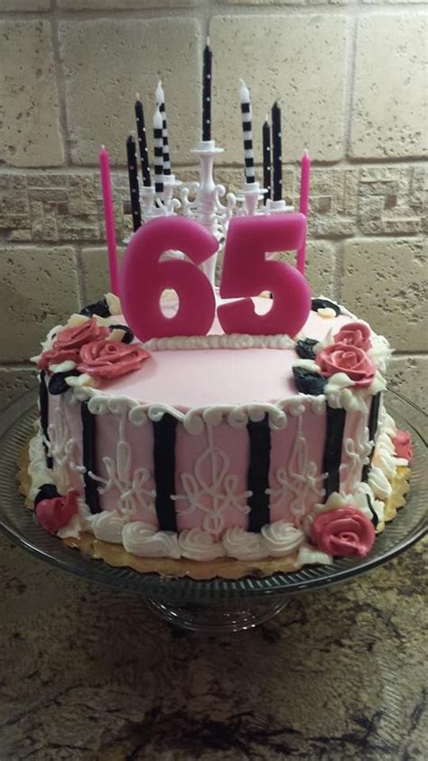 65th Birthday Cake 65 Birthday Cake 65th Birthday Cupcake Cakes