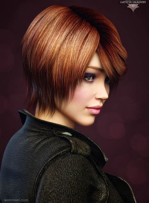 See more ideas about unique hairstyles, hair styles, latest hairstyles. Beautiful 3D Girls And CG Model Design Inspiration ...