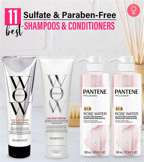11 Best Sulfate And Paraben Free Shampoos And Conditioners 2023