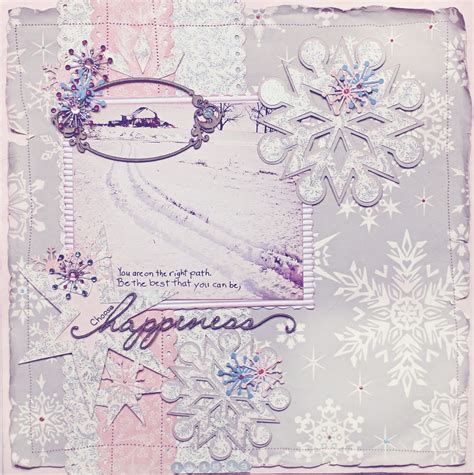 Ideas For Scrapbookers Embrace The Snow