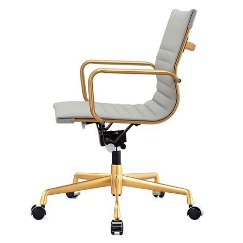 Meelano M348 Home Office Chair Goldgrey Buy Online In United Arab