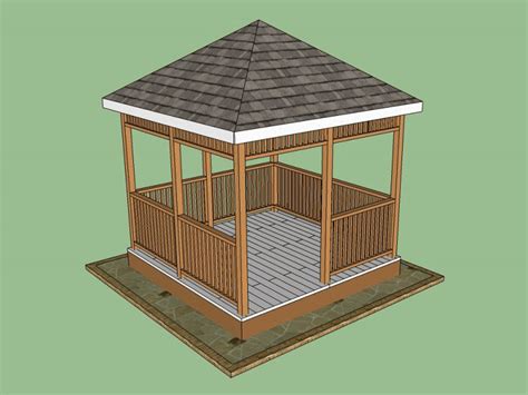 7 Free Wooden Gazebo Plans You Can Download Today