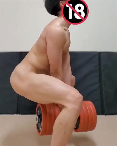 Japanese Naked Pervert Dumbbell Thisvid Com
