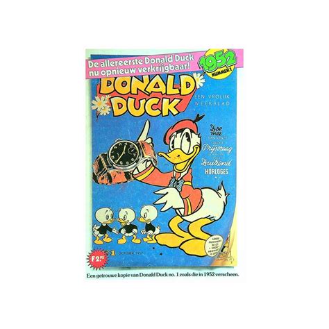 Donald Duck 1952 Nr 1 Herdruk 1984