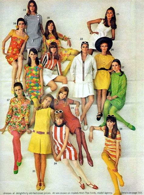 1960s fashion what did women wear