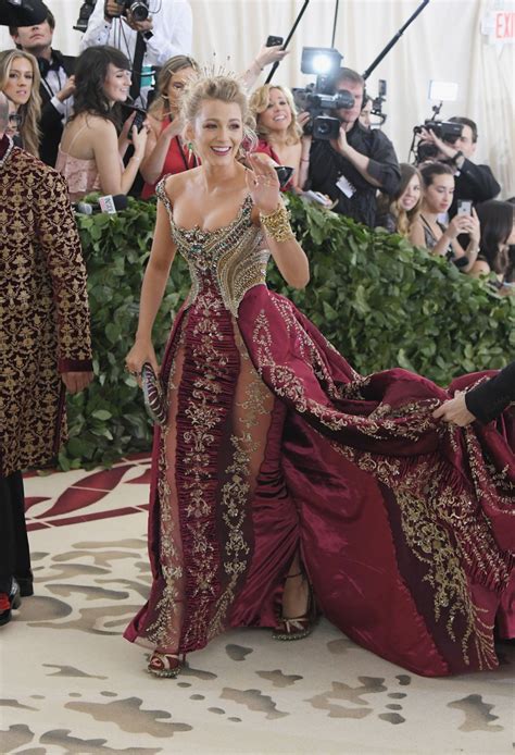 Blake Lively At Met Gala 2018 In New York 05072018 Hawtcelebs