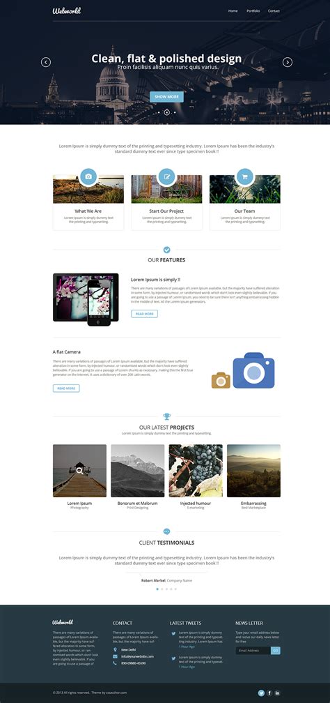 Check spelling or type a new query. Corporate website template psd - Free Graphics