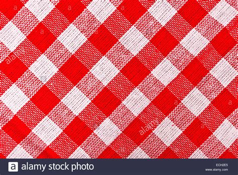 Seamless background pattern of large red and white checks like a country tablecloth. Red and white checkered tablecloth pattern texture as ...