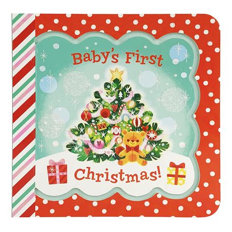 Babys First Christmas Greeting Card Book Babies First Christmas