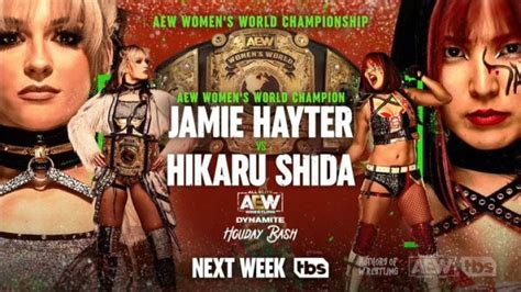 Jamie Hayter Vs Hikaru Shida Full Match TokyVideo