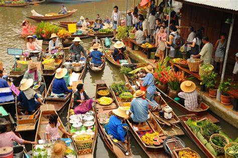 The Best Floating Markets In Bangkok Floating Market Tours