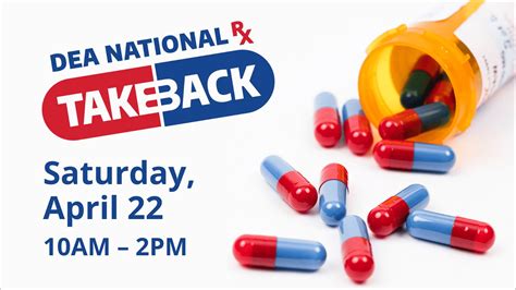 Participate In The Deas National Prescription Drug Take Back Day