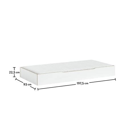 Modera Pull Out Bed 90x190 Cm Cilek World