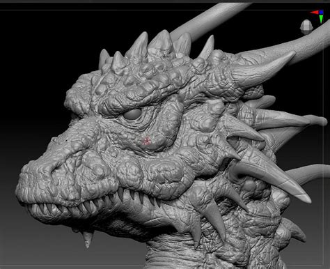 Dragon Doodle In Zbrush Art Of Chris Scalf