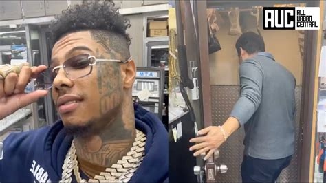 Blueface Jeweler Goes In The Safe To Bring Out His Birthday T Youtube