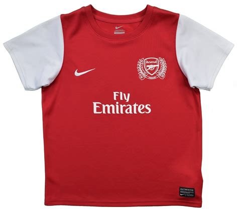 2011 12 Arsenal Shirt Xl Boys 122 128 Cm Football Soccer Premier