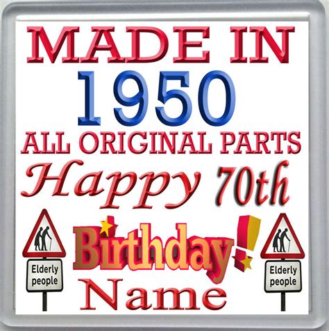 Vintage frame of flowers with text happy birthday to you. HAPPY 70th BIRTHDAY DRINKS COASTER CELEBRATION GIFT ...