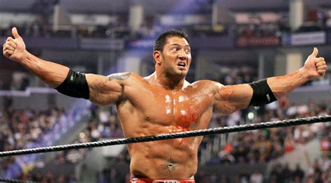 Dave Bautistas Top 10 Wwe Moments Muscle And Fitness