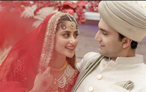 Sajal Aly And Ahad Raza Mir Tie The Knot In Abu Dhabi