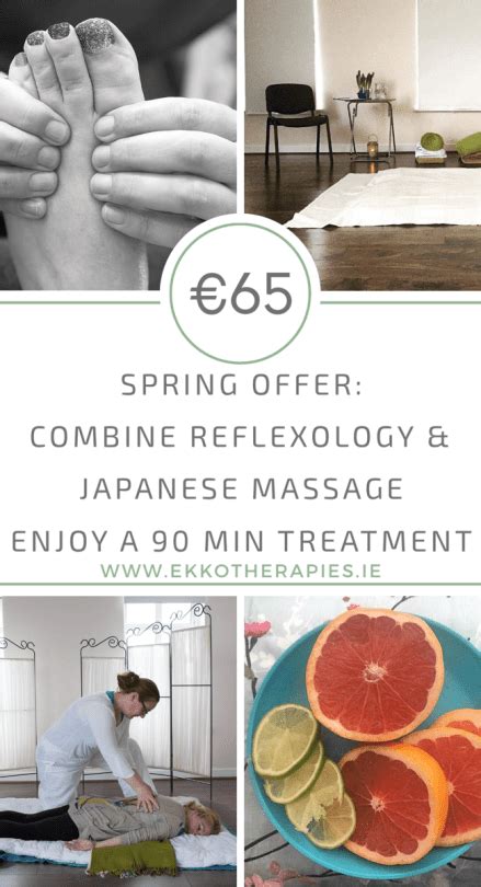 welcome spring combined reflexology and japanese massage ekko therapies