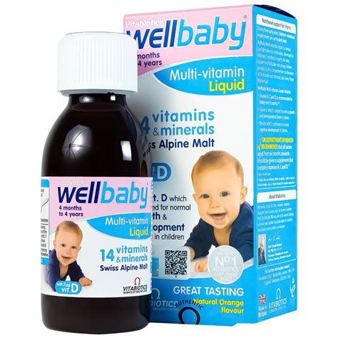 Siro Wellbaby Multi Vitamin Liquid 150ml Nhà Thuốc Long Châu