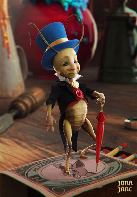 Artstation Jiminy Cricket Pinocchio Fan Art