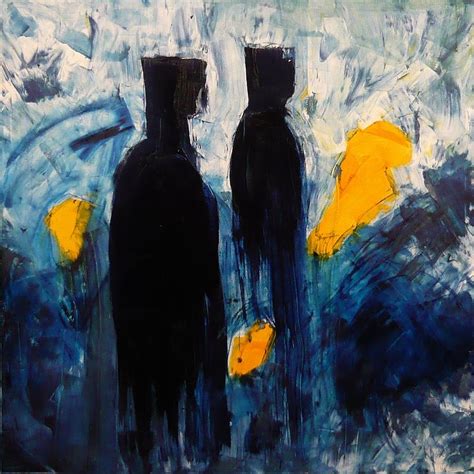 Abstract People Painting By Sonja Zeltner Pixels
