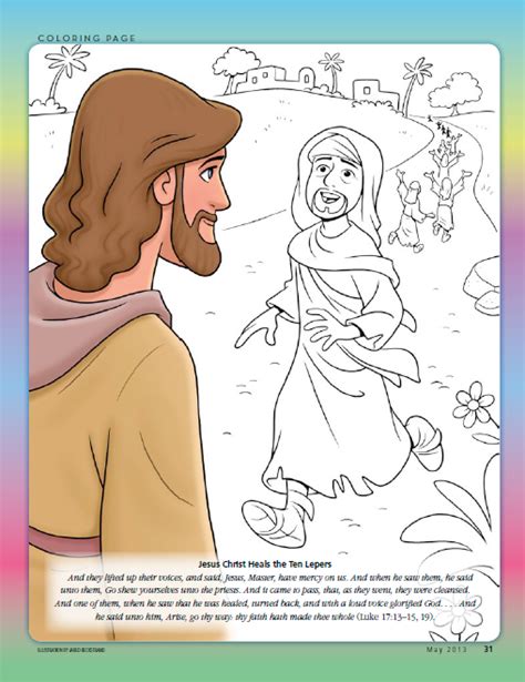 Jesus Christ Heals The Ten Lepers Bible Stories For Kids Bible For
