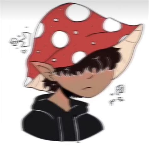 Mushroom Hat Pfp In 2021 Cute Icons Girls Cartoon Art Cute Profile