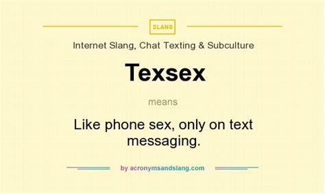 What Does Texsex Mean Definition Of Texsex Texsex Stands For Like