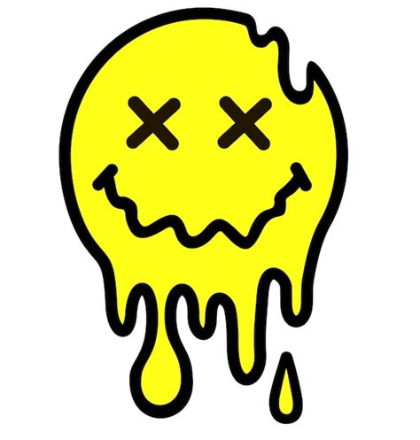 Premium Vector Smiling Character With Closed Eyes Melting Smile Funny