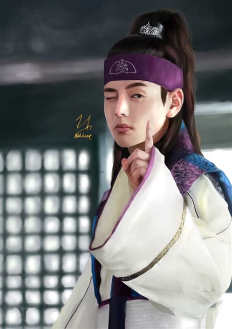 Kim Taehyung Hwarang Nikkie Illustrations Art Street