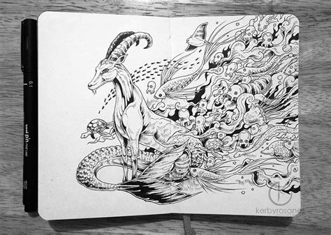 The Insanely Intricate Doodles Of Kerby Rosanes Gizmodo Australia