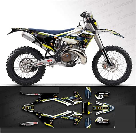 Amazon Co Jp KUNGFU GRAPHICS DIRT BIKE Dirt Bike Custom Decal Full Kit Vinyl Sticker Black