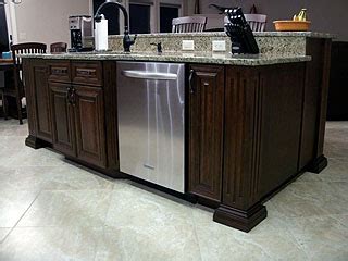 Kitchen islands with sink and dishwasher ideas about island on. High end kitchen remodel - Amish Custom Furniture