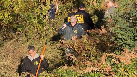 Fbi Police Search For Human Remains In Wooded Area In Freeport Newsday