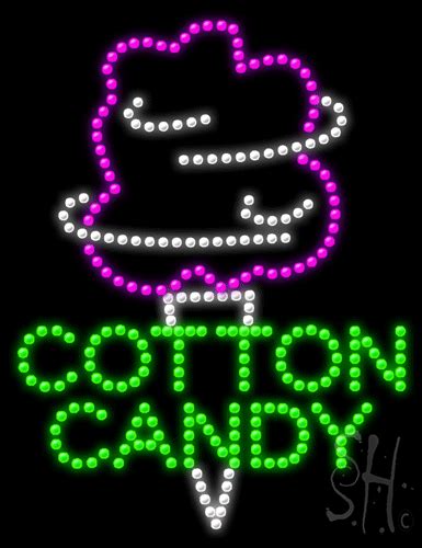 Cotton Candy Animated Led Sign Business Led Signs Everything Neon