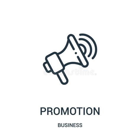 Promotion Icon Vector From Business Collection Thin Line Promotion