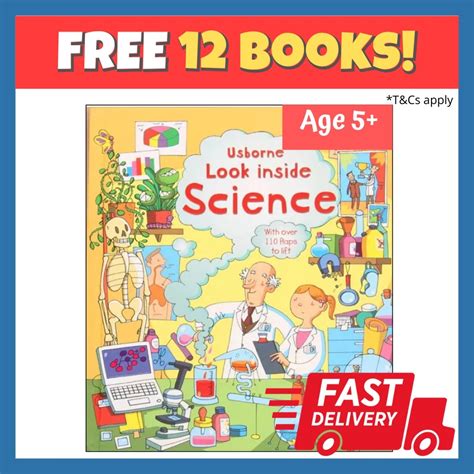Usborne Look Inside Science Children Educational Book Shopee Singapore