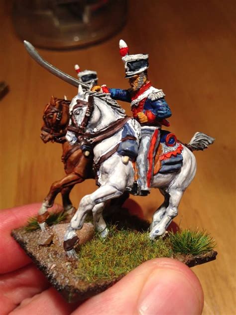 Napoleonic British Light Dragoons 28mm Perry And Painting Them Up As