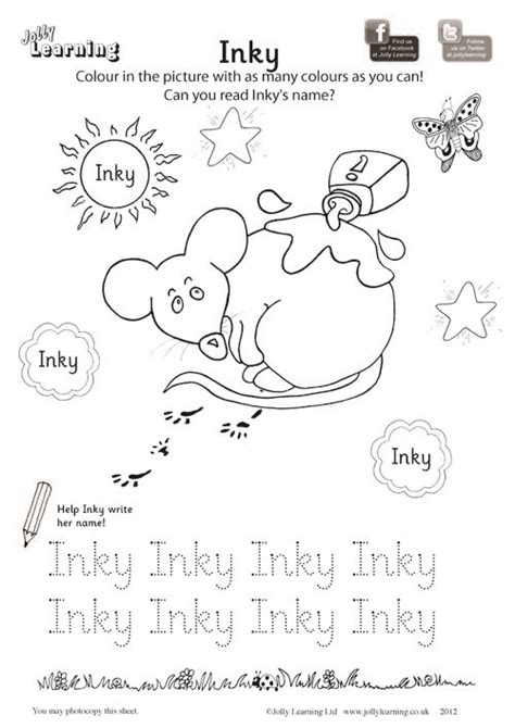 Colouring Worksheets Jolly Learning Jolly Learning Jolly Phonics