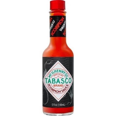 Tabasco Scorpion Sauce Extra Hot Mc Ilhenny Co Str Ml
