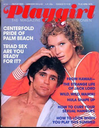 PLAYGIRL Magazine April 1975 With John Gibson Original Chippendales