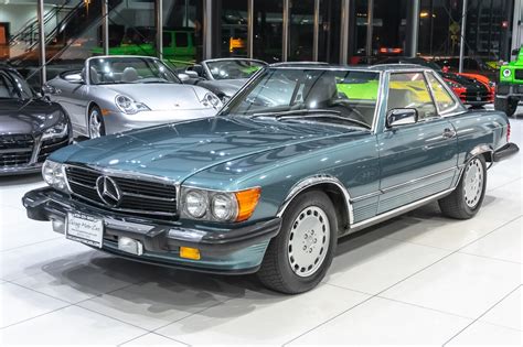 Used 1989 Mercedes Benz 560sl Roadster Classic Collectors Car For